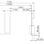 Merlo standaard technische tekening