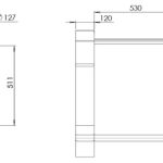 Systeem 2003 standaard technische tekening