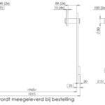 Terex standaard technische tekening